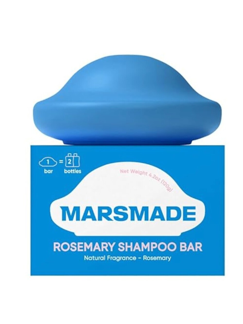 MARS MADE Rosemary Shampoo Bar 2.0